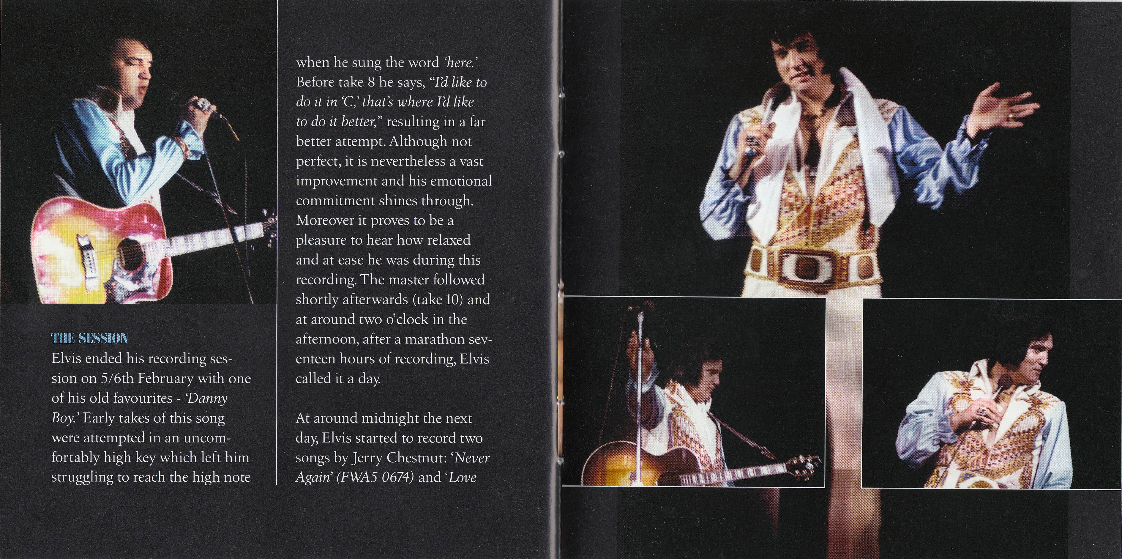 Elvis Presley Welcome To The Jungle Never Again : Booklet 5